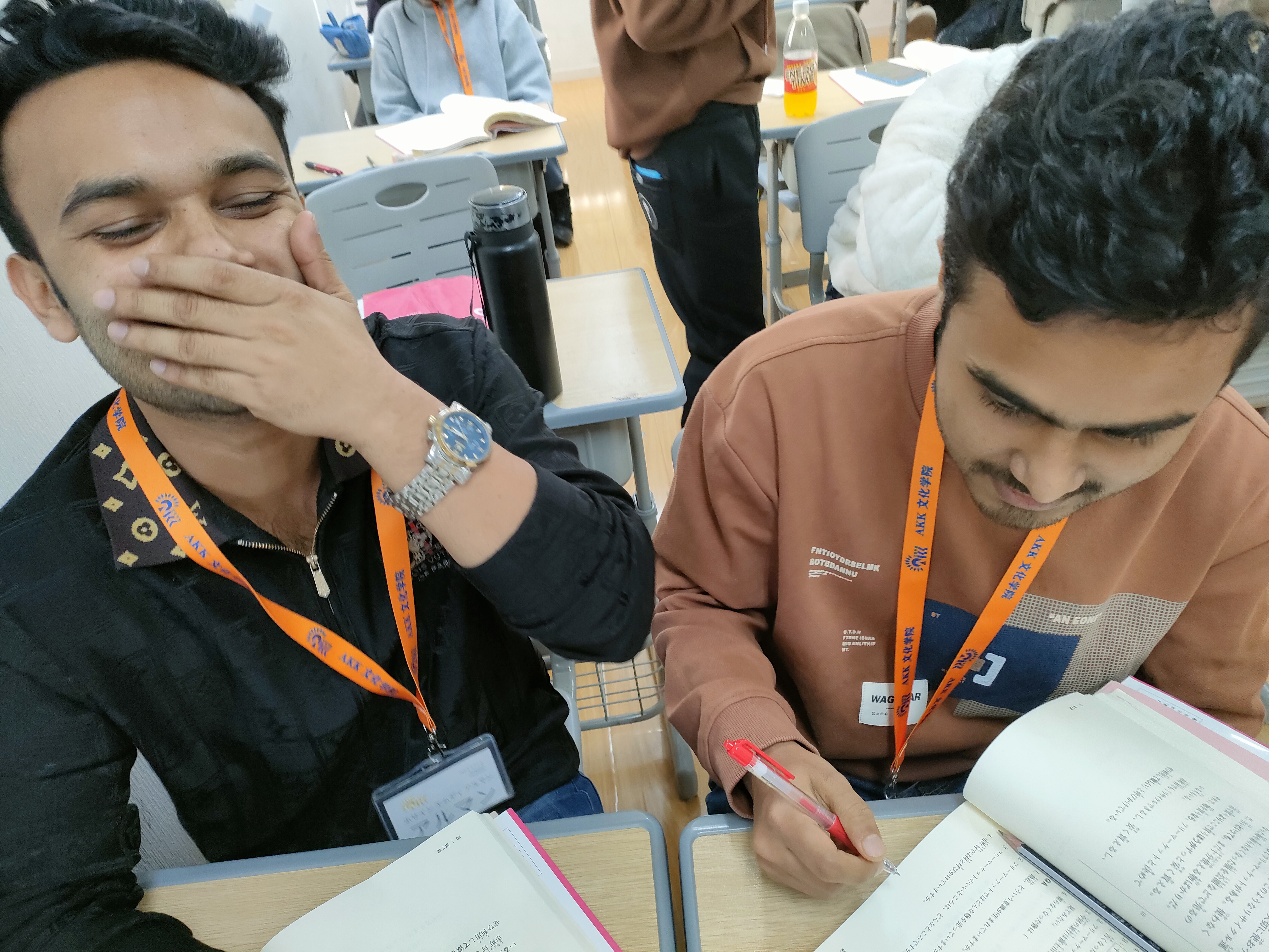 バングラデシュ留学生の様子2